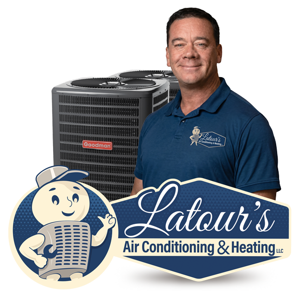Scott Latour, HVAC technician at Latour's Air Conditioning & Heating in Lake Charles, LA